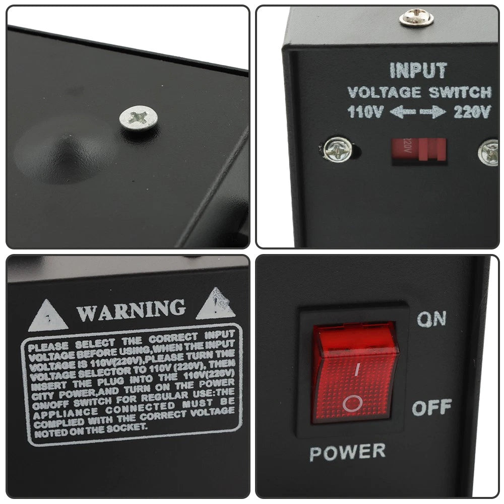 1000 Watt Voltage Converter Transformer 110V/220V for Universal Use