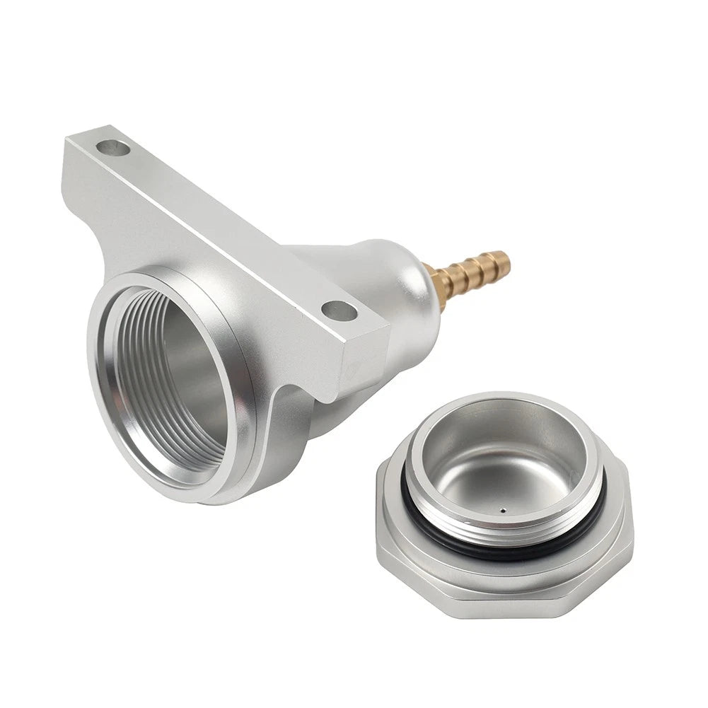 Silver Billet Hydraulic Clutch Reservoir w/O-Ring Universal Application