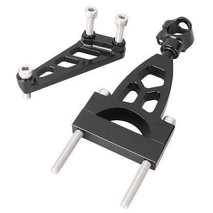 Steering Damper Stabilizer Mount Bracket for Honda CB400 VTEC (1999–2010) Black