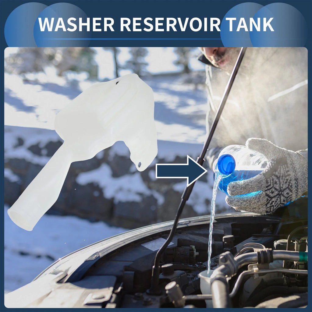 Windshield Washer Reservoir Replacement for Mercedes-Benz White A-Class (2013–2018)