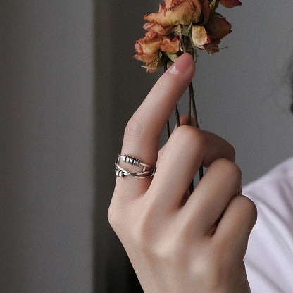 Adjustable Anxiety Ring for Fidget Relief and Meditation