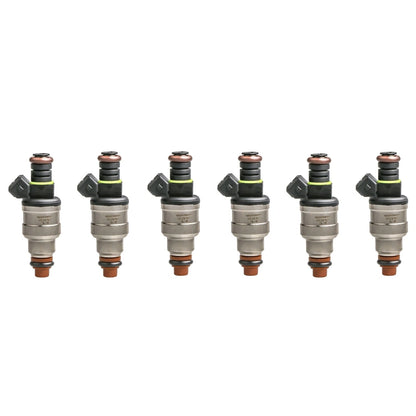 6PCS Flow Matched Fuel Injectors for Ford 2.3 2.9 3.0 3.8 4.9 5.0L (F47E-A2E)
