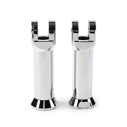 Foot Rest Pegs Bracket for Harley Softail Slim Fat Bob Low Rider (2018–2020) Chrome