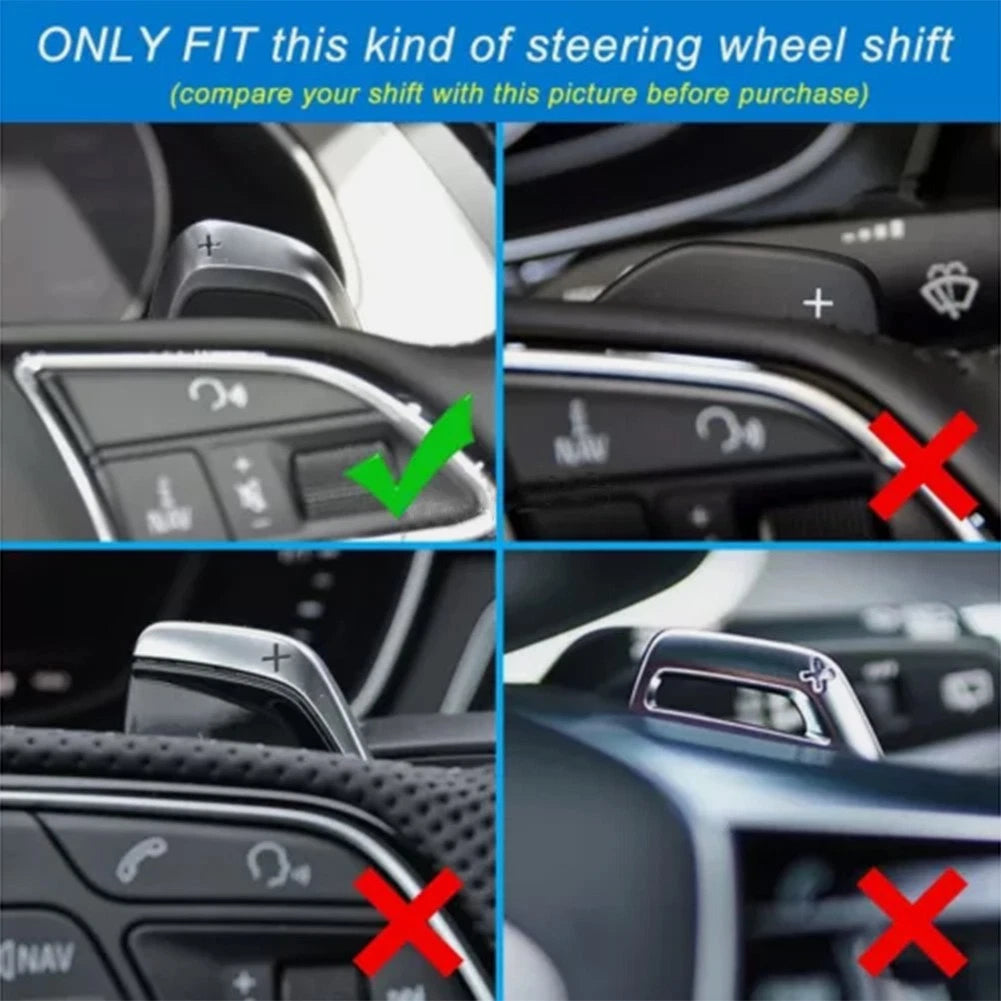 Steering Wheel Shift Paddle Extensions for Audi S3 S5 S6 RS3 RS4 RS6 RS7
