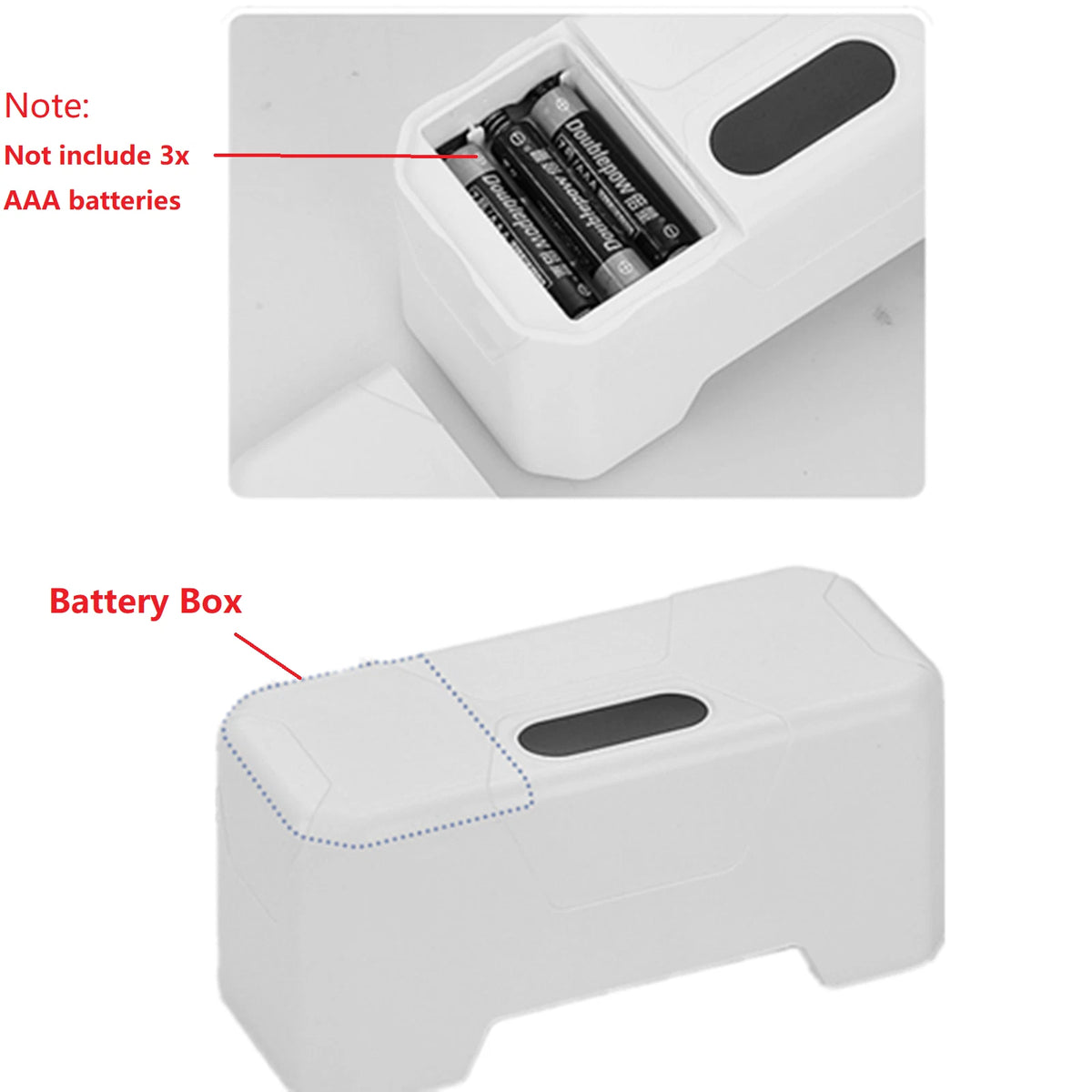 Touchless Toilet Flusher Button for Home (ABS Plastic)