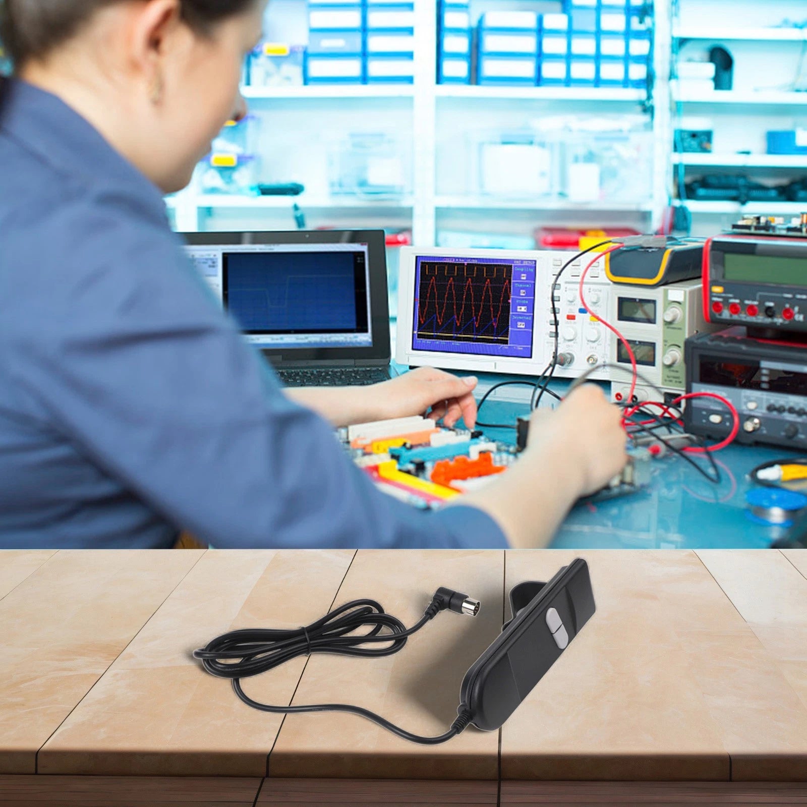 Recliner Remote for Electric Sofas 5 Pin Connection with 4 Functions