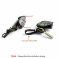 LED Flush Turn Signals for Yamaha YZF-R6 (2003–2016), YZF-R1 (2002–2008), R6S (2006–2009) T9