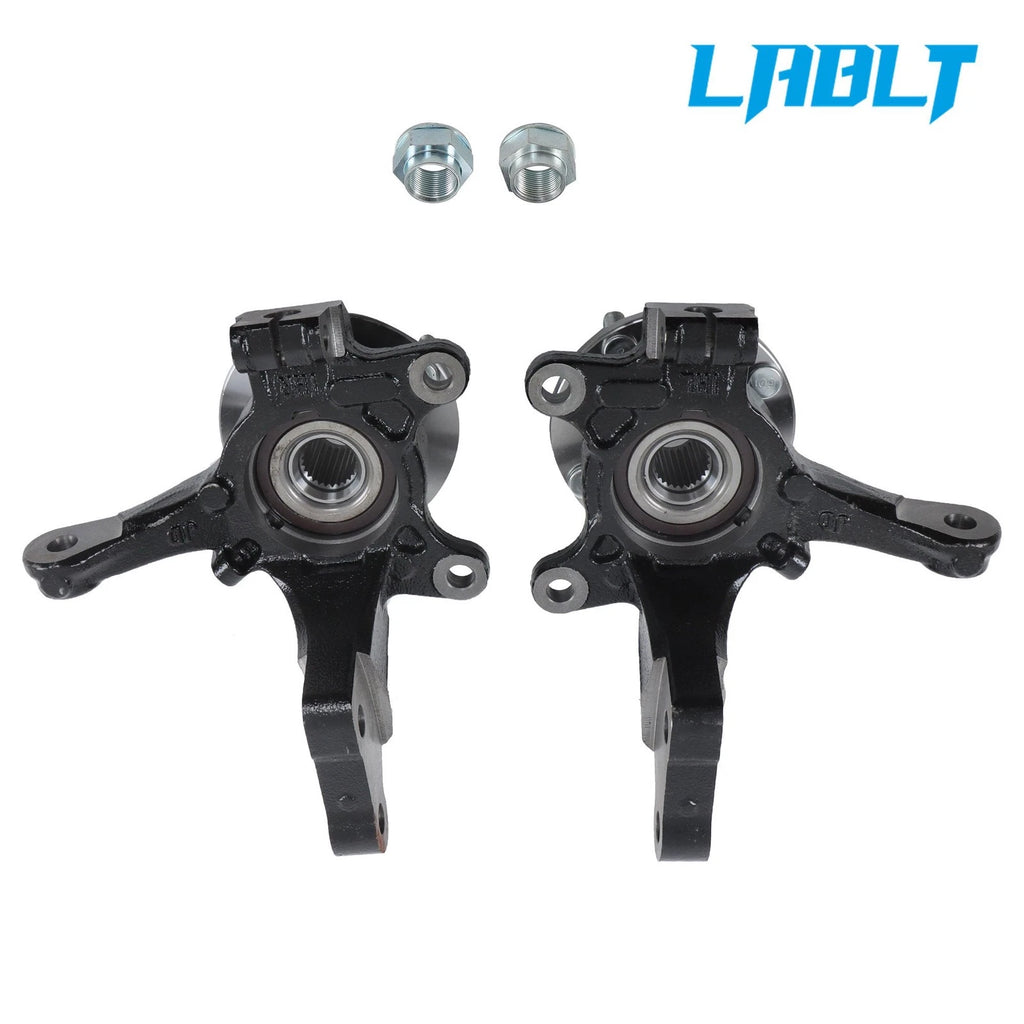 Front Left Right Knuckle & Wheel Hub Bearing for Nissan Versa (2013–2019)