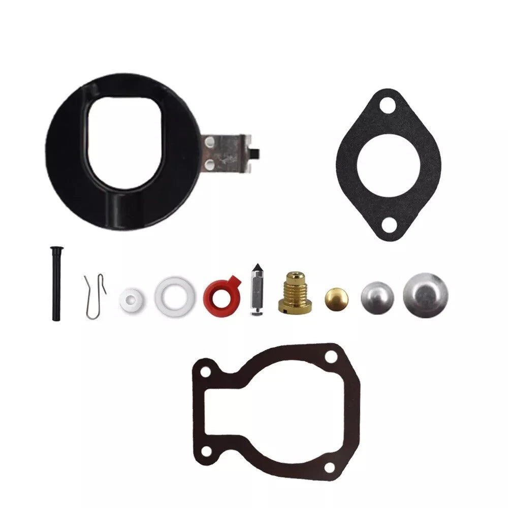 Carburetor Kit w/ Float for Johnson Evinrude 9.9 HP 15 HP (1974–1988) 398453