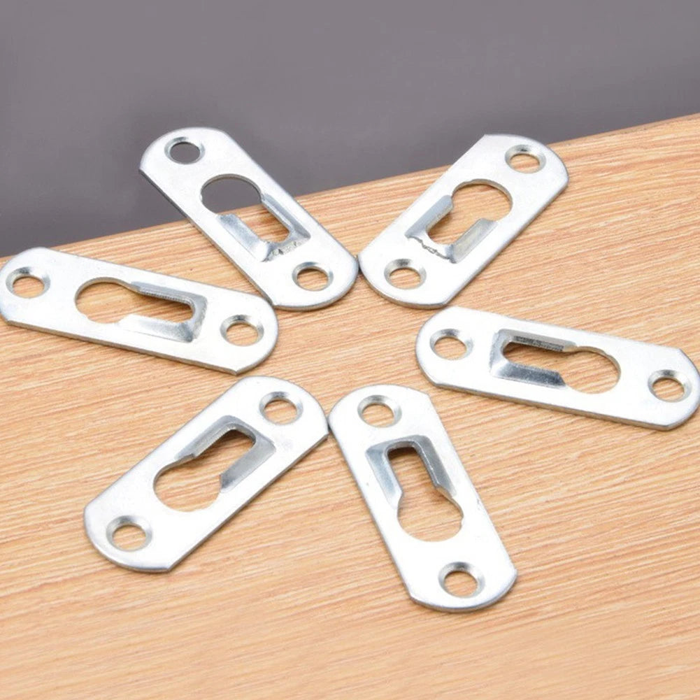 Metal Mirror Hook Snap Hanger Bracket for Flat Frames