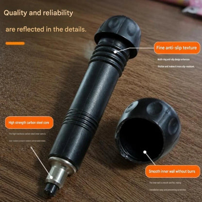Carbon Steel Pole Tip for Hiking Trekking (Lightweight, Rust Resistant)