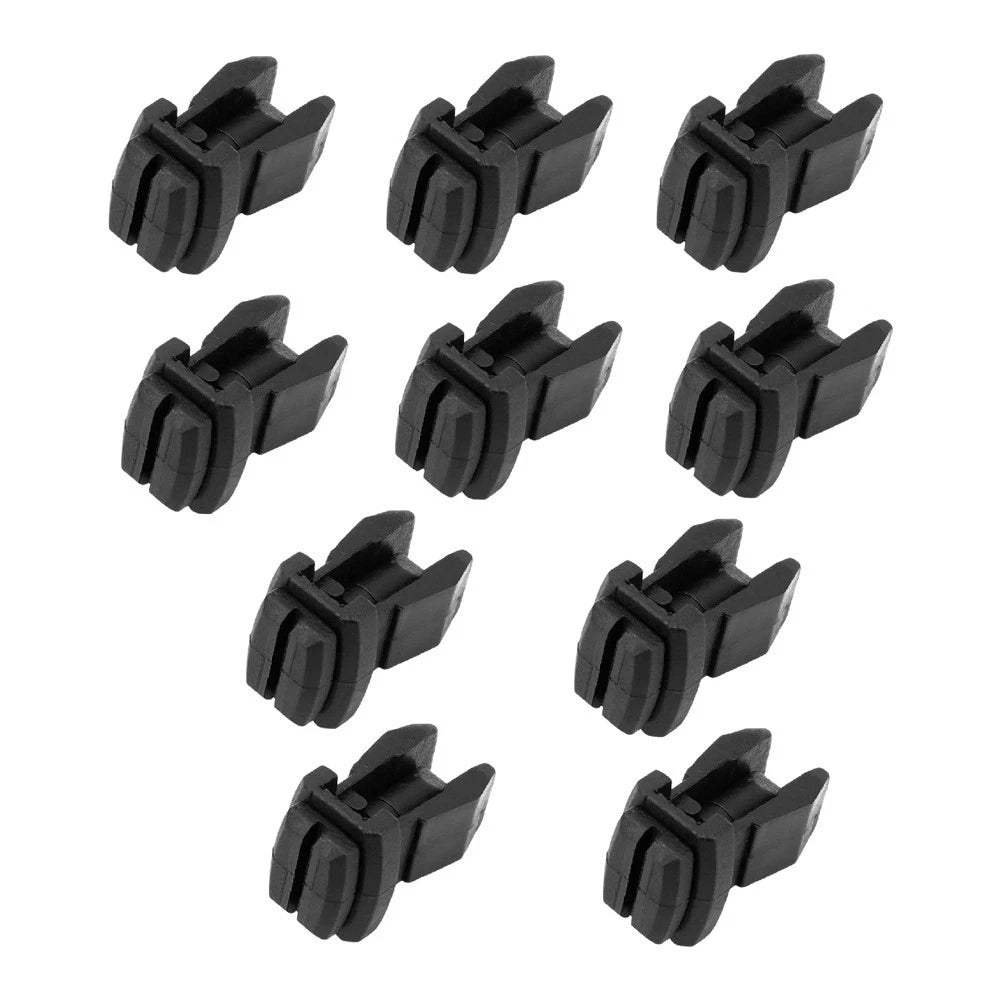 RV Vent Clips for Refrigerator Black Compact PP Design for Camper Trailer Van