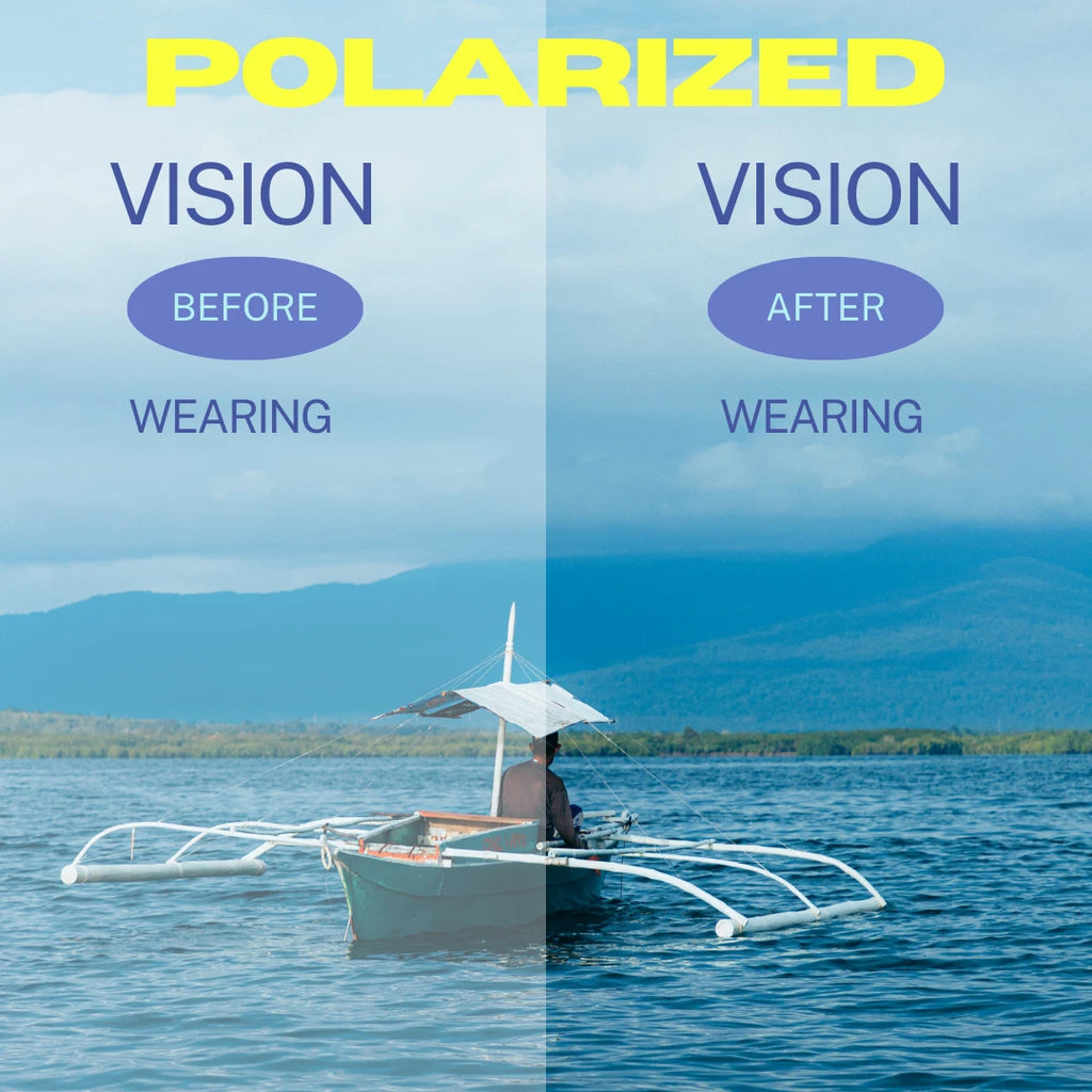Polarized Bifocal Sunglasses with TR90 Frame +2.5 Magnification