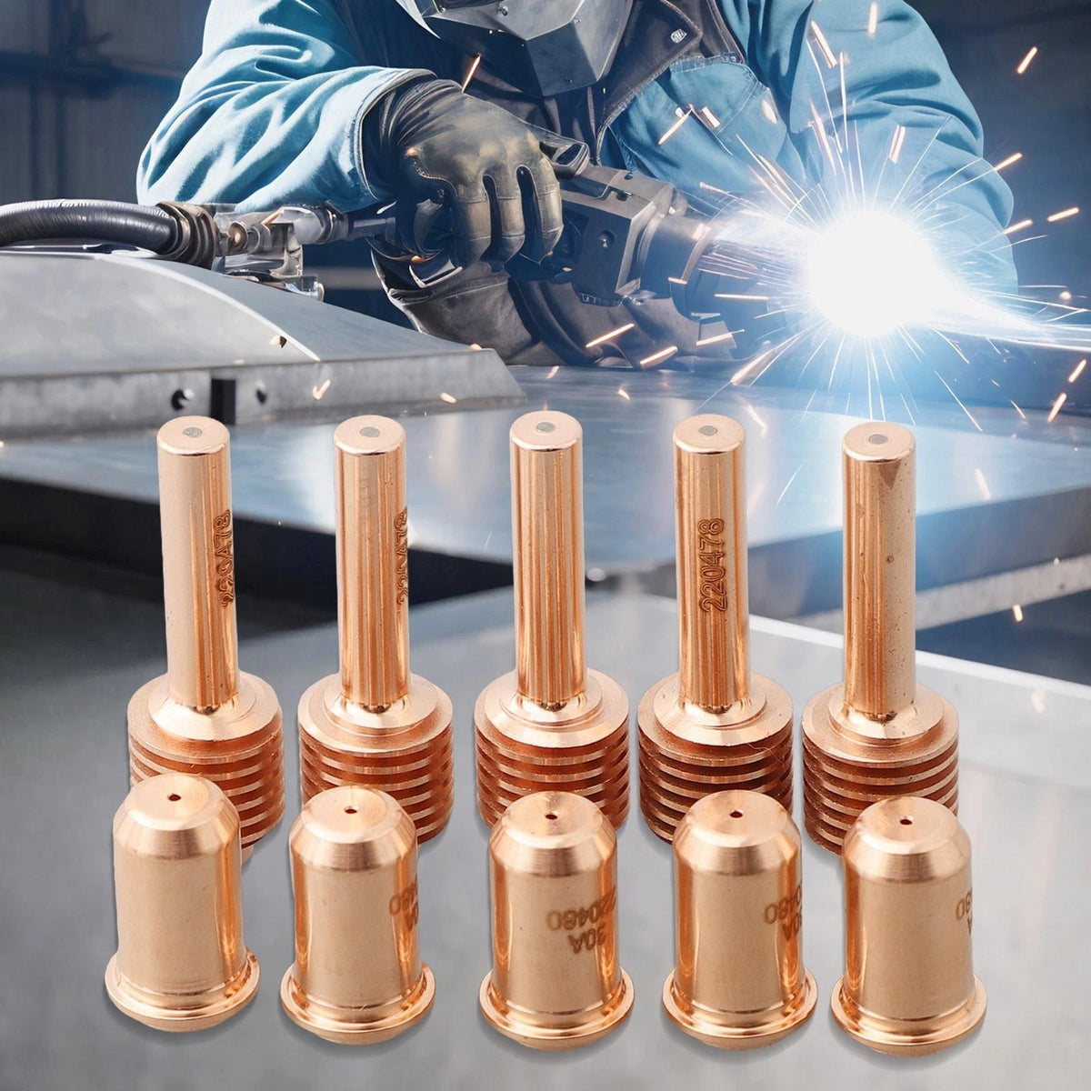 Nozzle Head Injector 30 Electrodes 45A 65A for Compatible Models