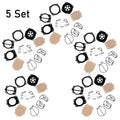 Set of 5 Carburetor Carb Kits for Kawasaki Keihin CDK-2 Twin (750)