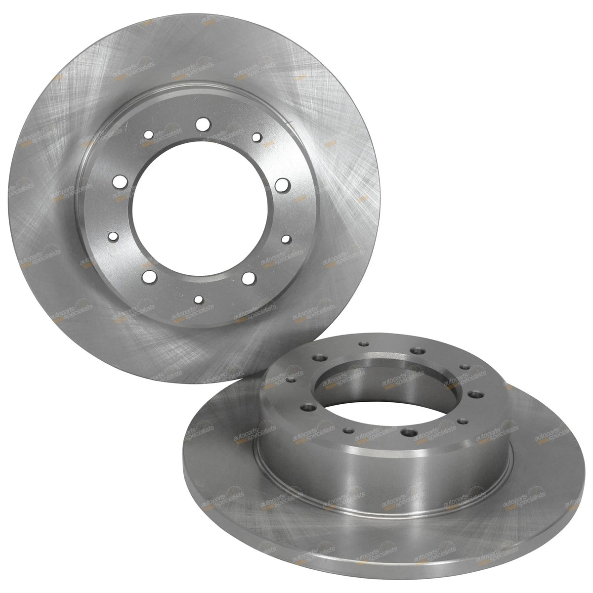 2 Rear Disc Brake Rotors for Range Rover Classic (1972–1994) V8 3.5L 3.9L