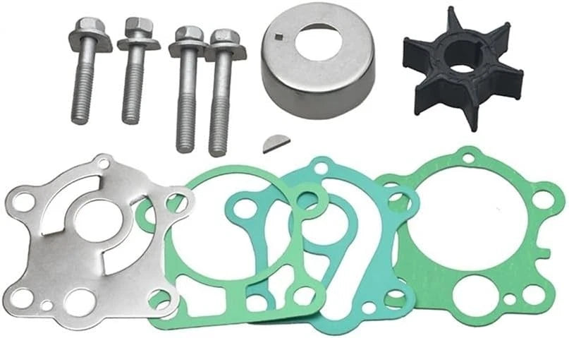 Outboard Water Pump Repair Kit for Yamaha 2 Stroke 25 30 HP (1990–2023) 6J8-W0078-A1