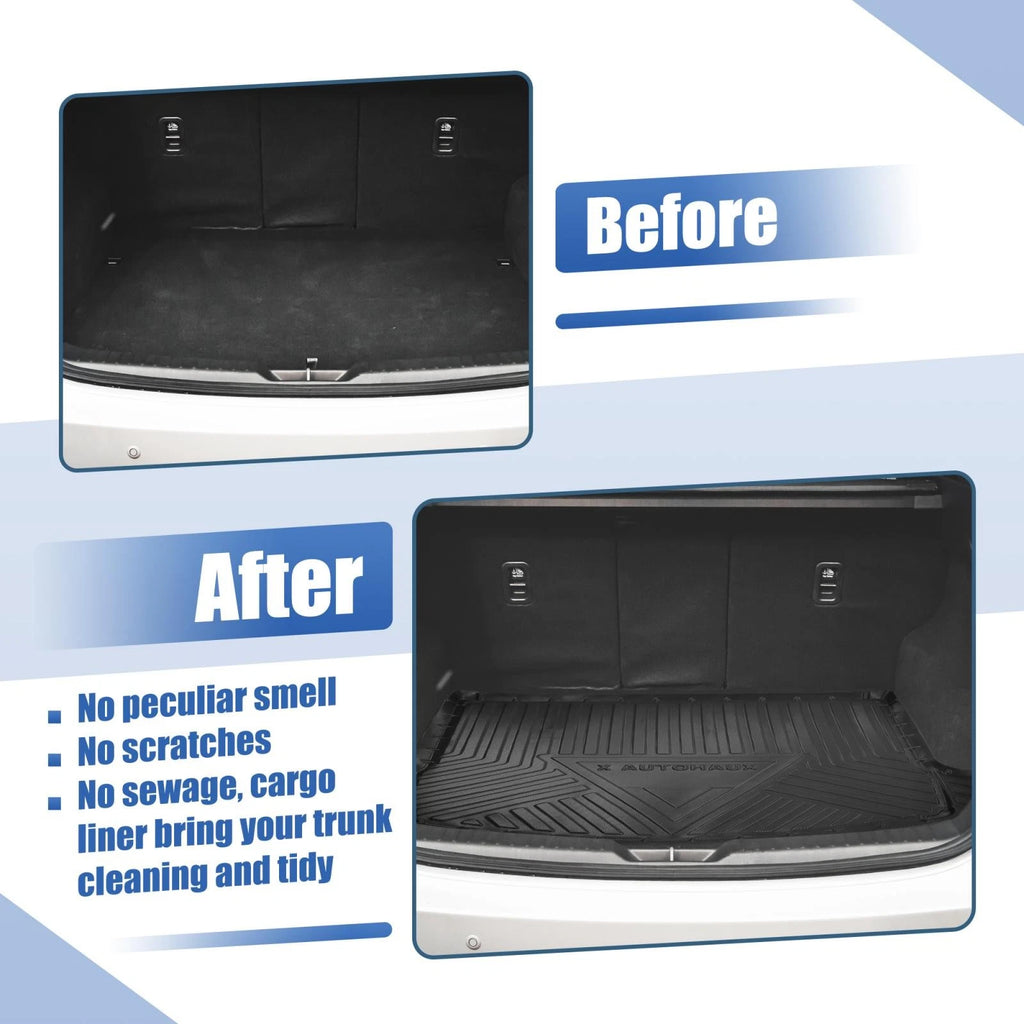 Trunk Mat TPE Cargo Liner for Mazda CX-5 2017–2021 Waterproof Protector