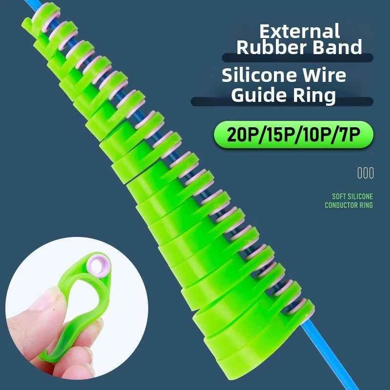 Fishing Guide Rings for Universal Use (Glow-in-the-Dark Option)