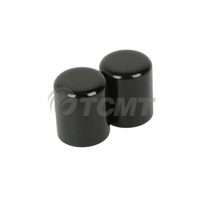4X Black Docking Hardware Point Covers Kit for Harley Davidson Touring (2014–2023)