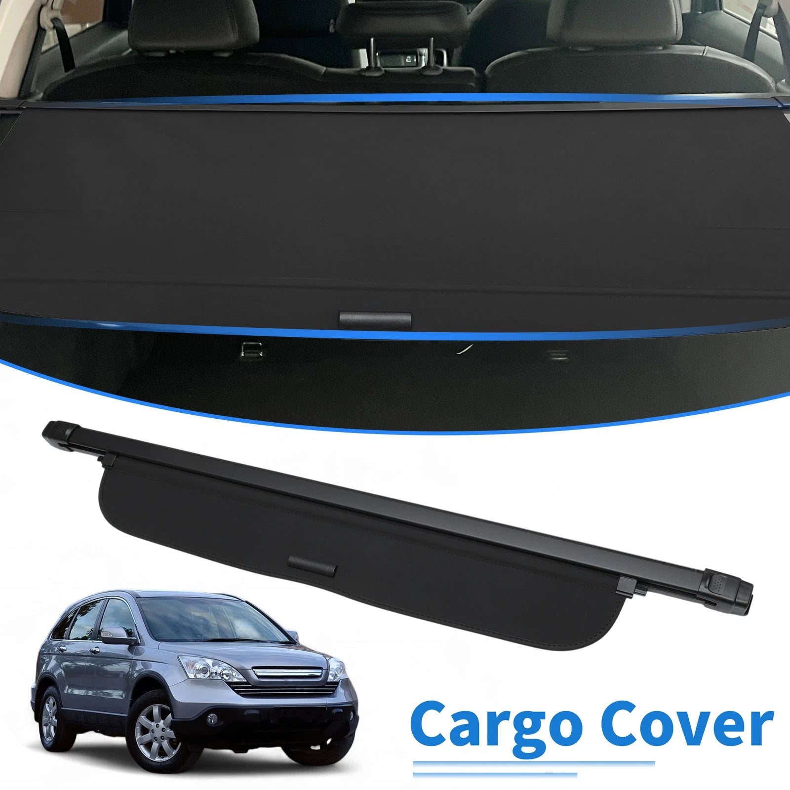 Cargo Cover Retractable Trunk Security Shade for Honda CRV (2024–2025)