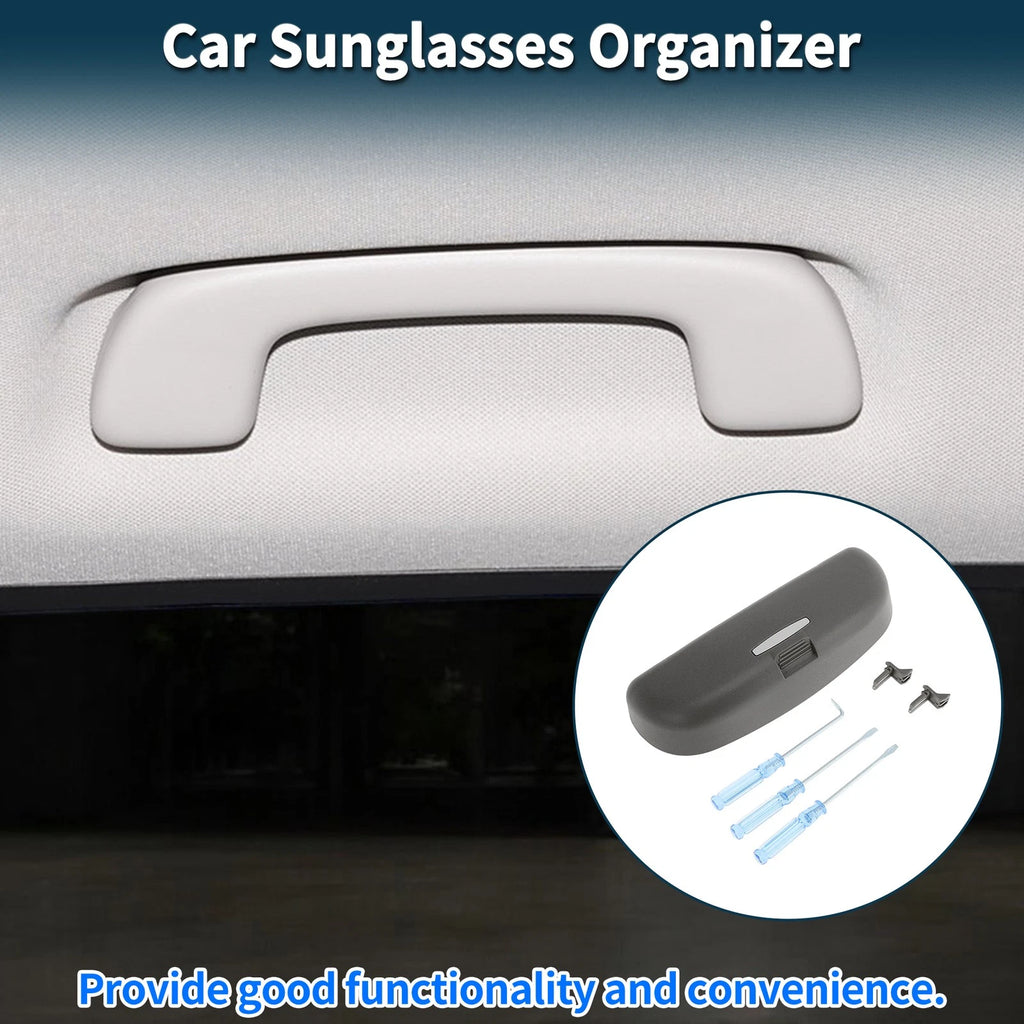 Car Sunglasses Case for Audi Q3 2013–2021 Eyeglasses Holder Storage Box