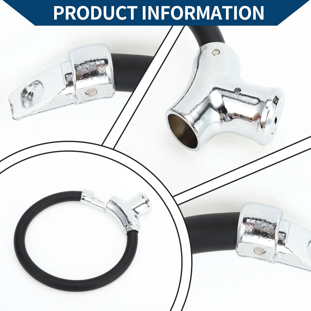 Portable Bicycle Lock Ring Cable Anti Theft 42cm for Universal Bike (2000–2025)
