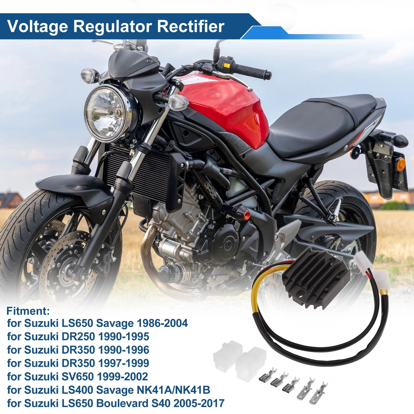 Voltage Regulator Rectifier 3280014D11 for Suzuki LS650 Savage (1986–2004)