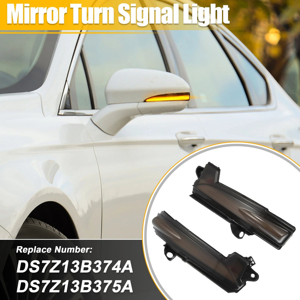 LED Mirror Turn Signal Lights Left Right Front for Ford Fusion (2013–2020)