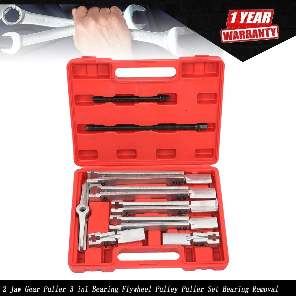 2 Jaw Gear Puller Set for Universal Applications (3 in 1)