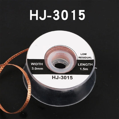 Desoldering Braid for Repair and Solder Removal