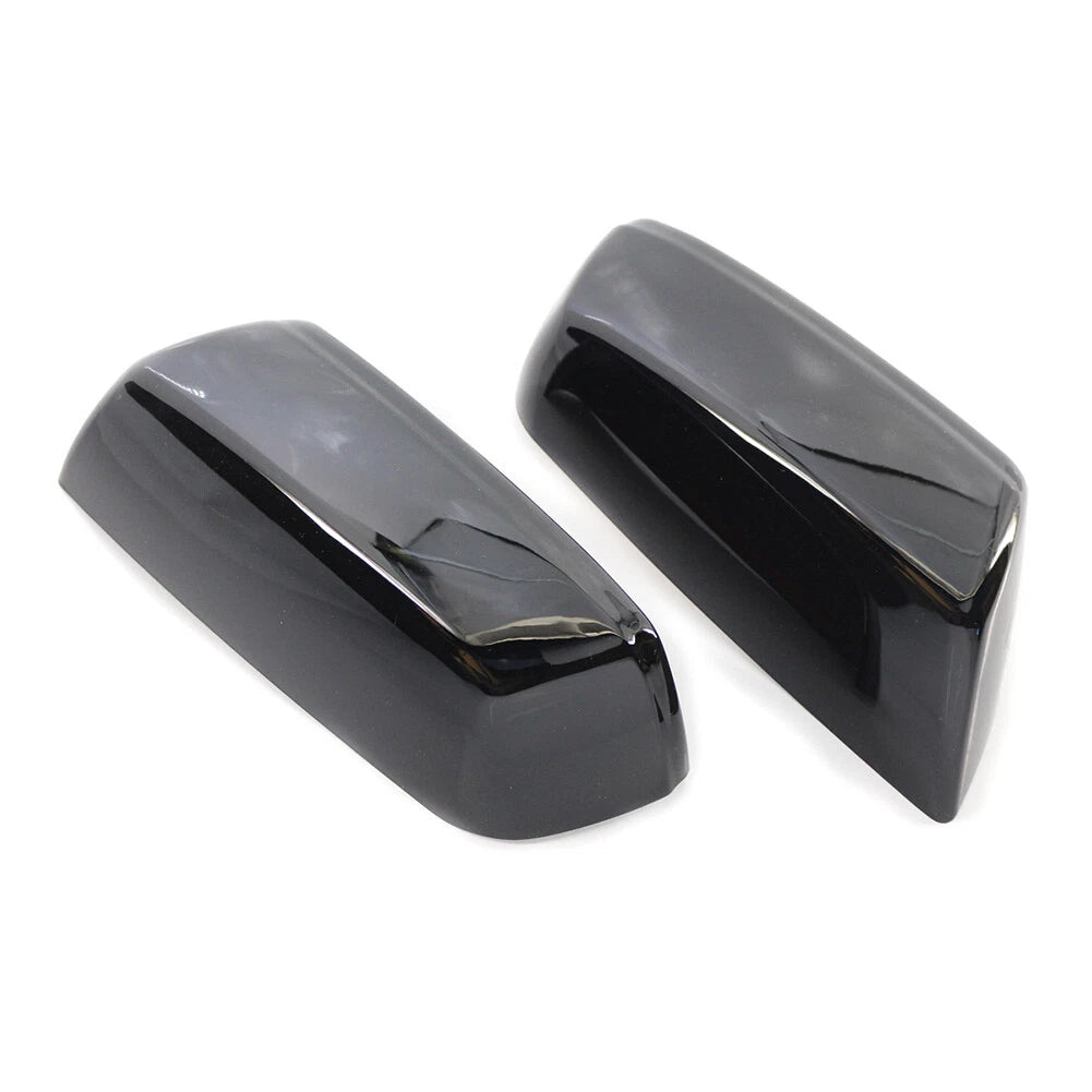 2X Gloss Black Mirror Covers Overlays for Chevrolet Impala (2014–2020)