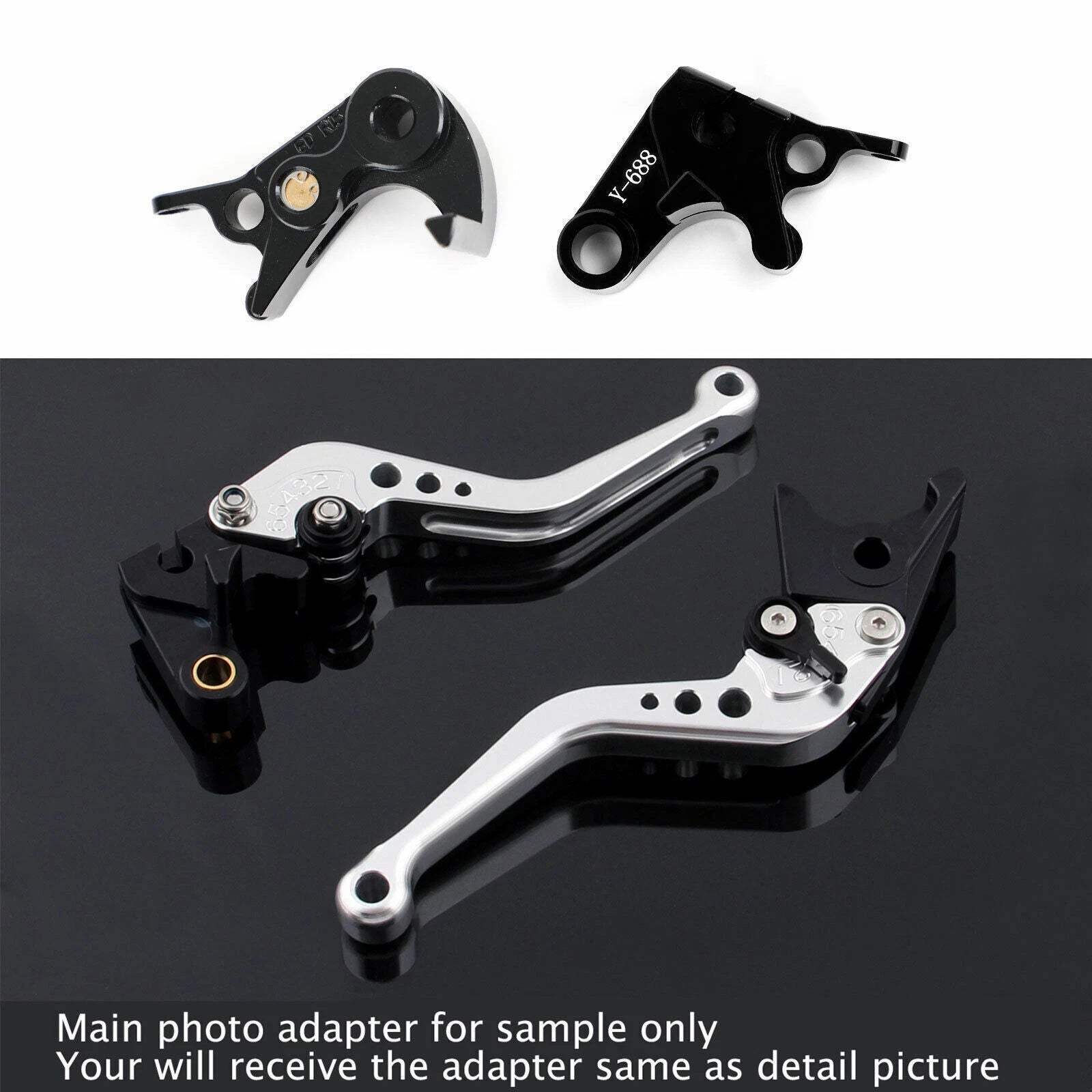 Short Clutch Brake Lever for Yamaha MT-09 Tracer 900/GT (2021–2022) YZF R6 (2017–2020)
