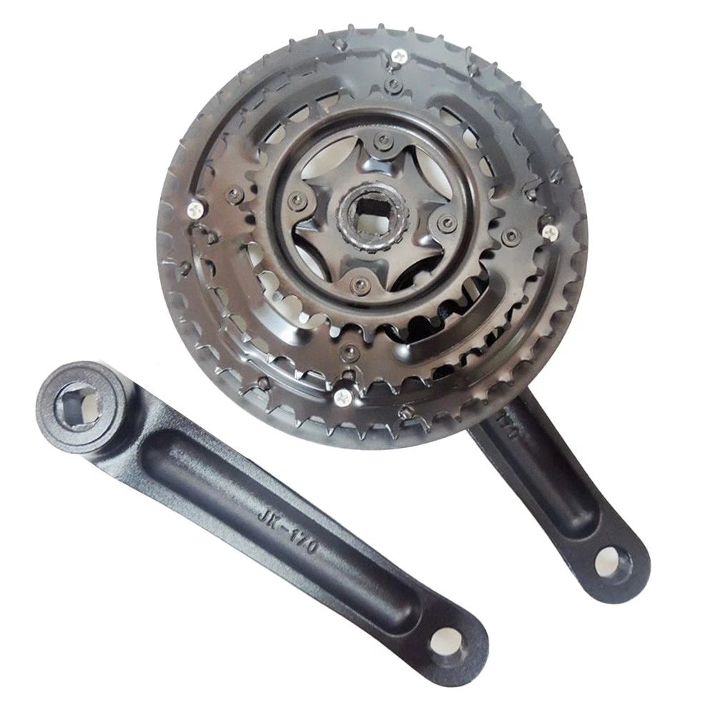 Triple Crankset 170MM 42-34-24T for Bike (No Specific Model)