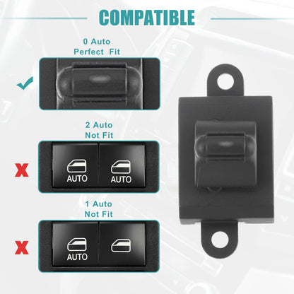 Rear Right Master Power Window Switch for Dodge Viper (2001) No. 4685434