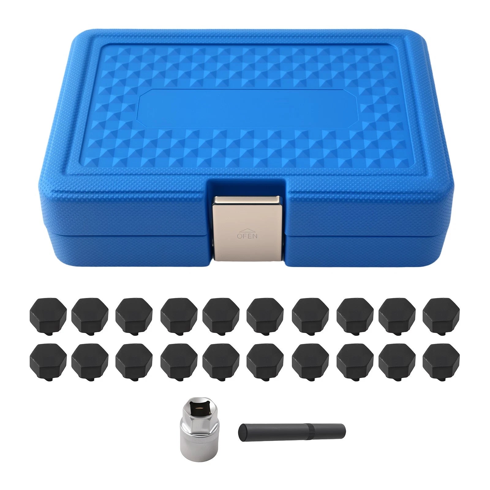 22pc Anti-Theft Wheel Nut Socket Key Set for VW Passat Tiguan (2006–2011)