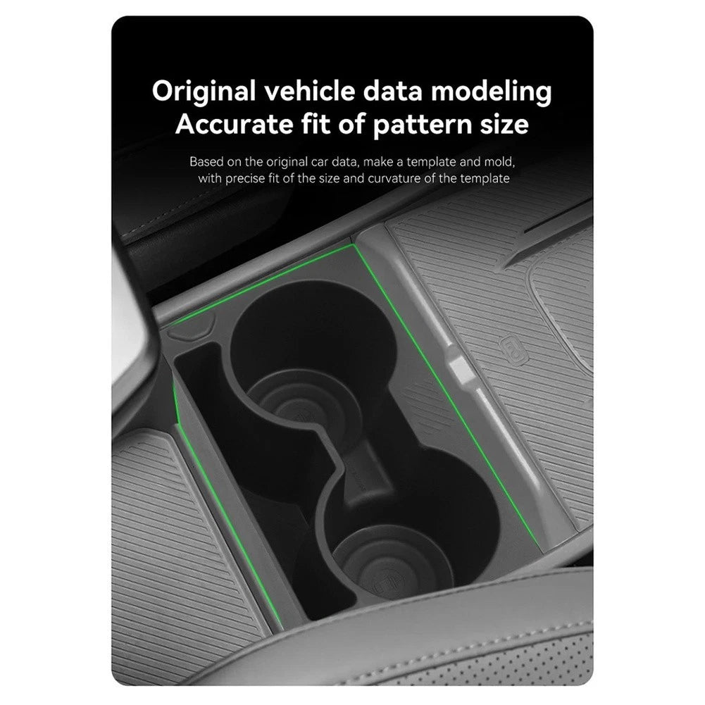 Anti Slip TPE Car Cup Holder for KIA EV3 (2024–2025)