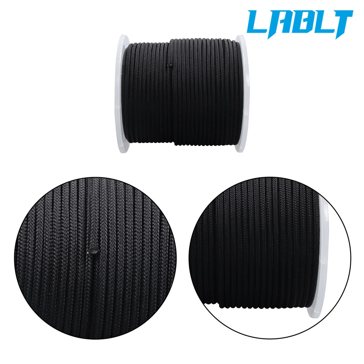 3/16" Heavy Duty Nylon Rope for Various Applications (250')