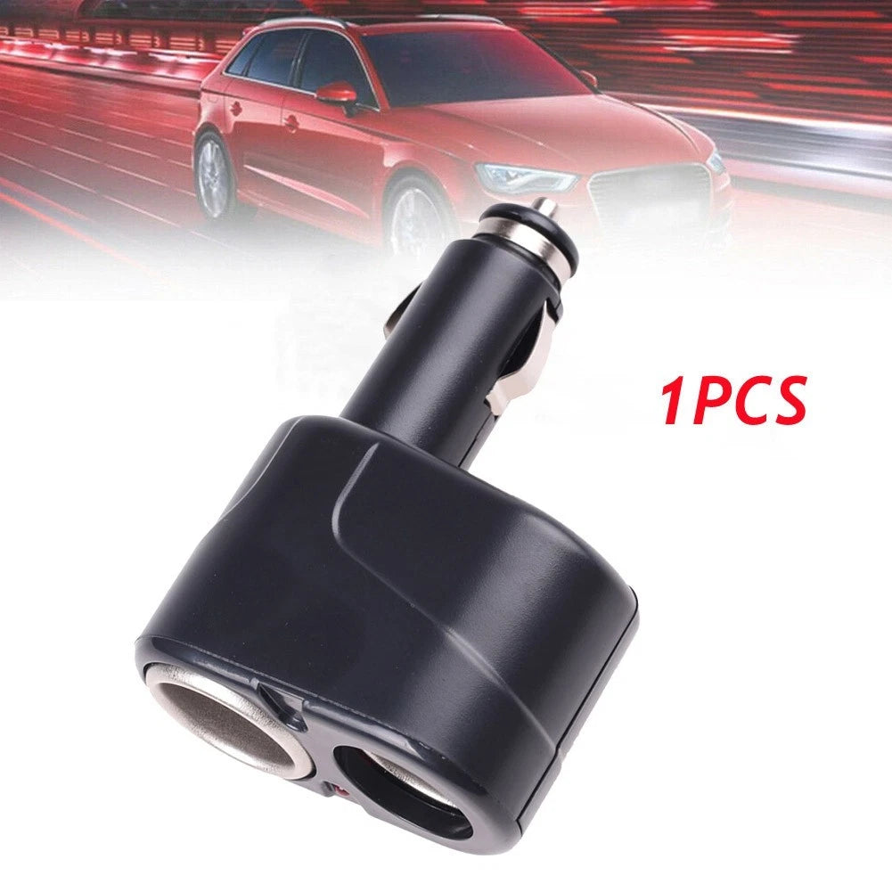 2X Splitter 12-24V for Automotive Accessories (9.5x6x5cm)