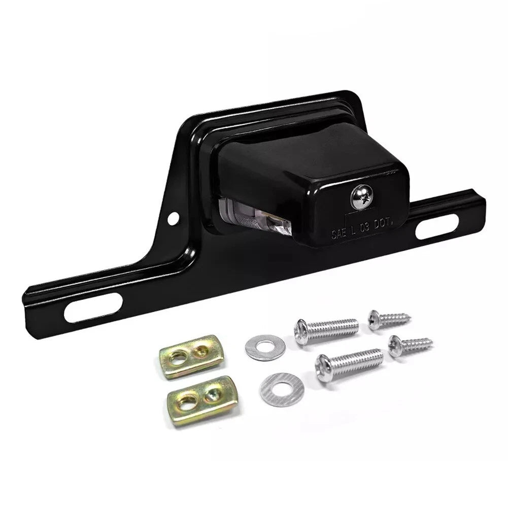 LED License Plate Tail Light for Vehicles (Tough Metal ABS Construction)