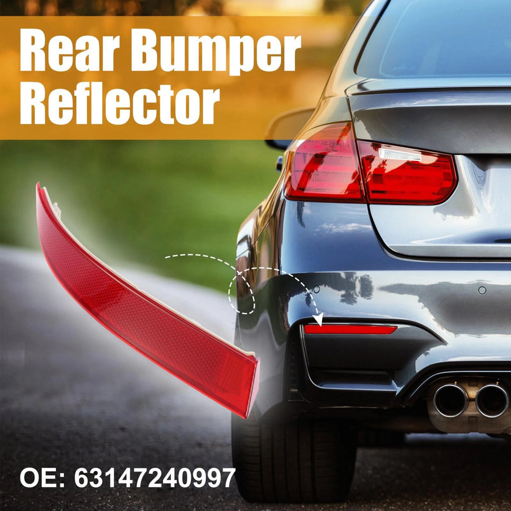 Rear Bumper Reflector Strip Cover Left Side for BMW X5 (2011–2013)