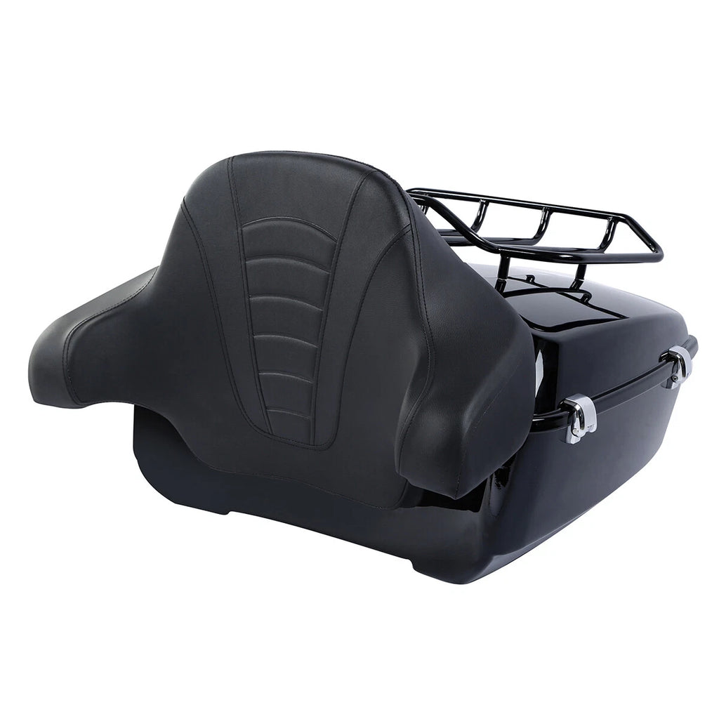 Trunk Backrest Rack Mount for Harley Softail Fatboy (2008–2017)