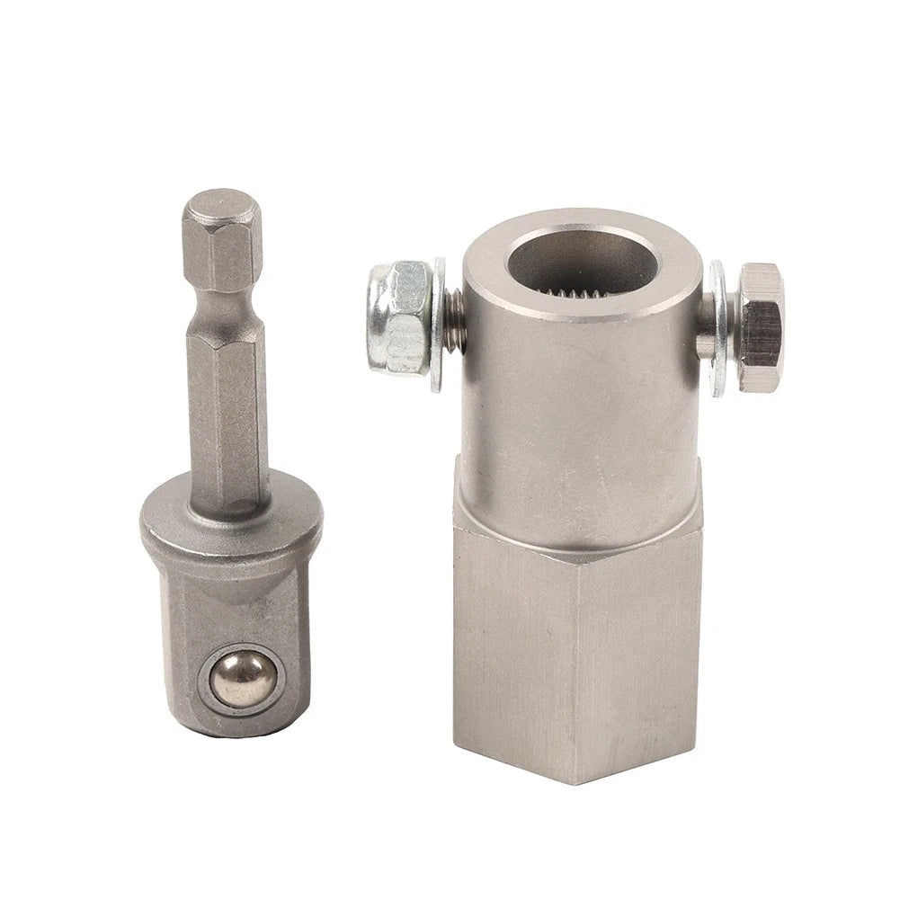 Trailer Jack Crank Handle Cordless Drill Adapter with 1/2 Inch Socket Bit