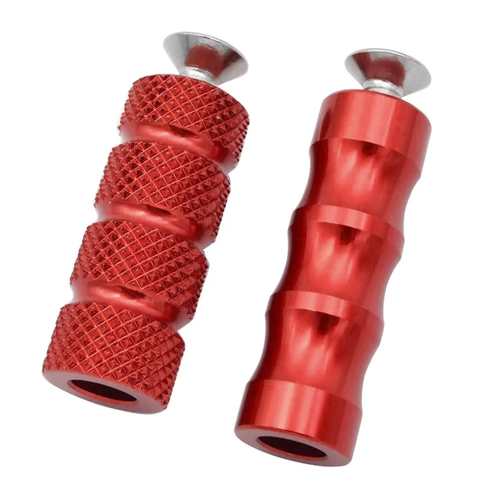 6mm Foot Peg Gear Shift Brake Lever Toe Peg Pedal for Universal Motorcycle