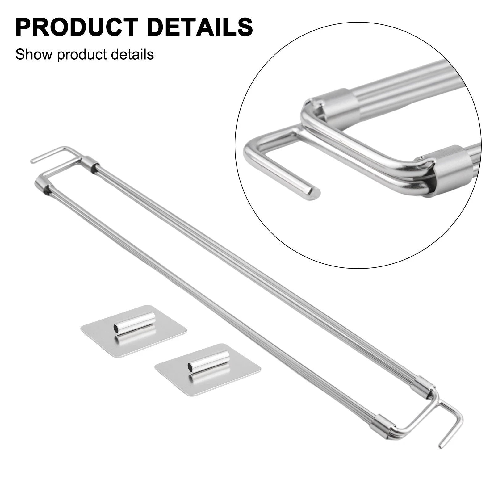Adjustable Stainless Steel Bars for RV Travel