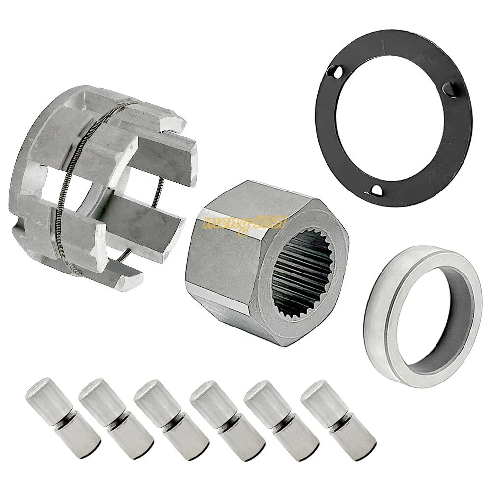 Front Wheel Hub Clutch Bearing & Seals for Polaris Scrambler 400 500 (1995–2009)