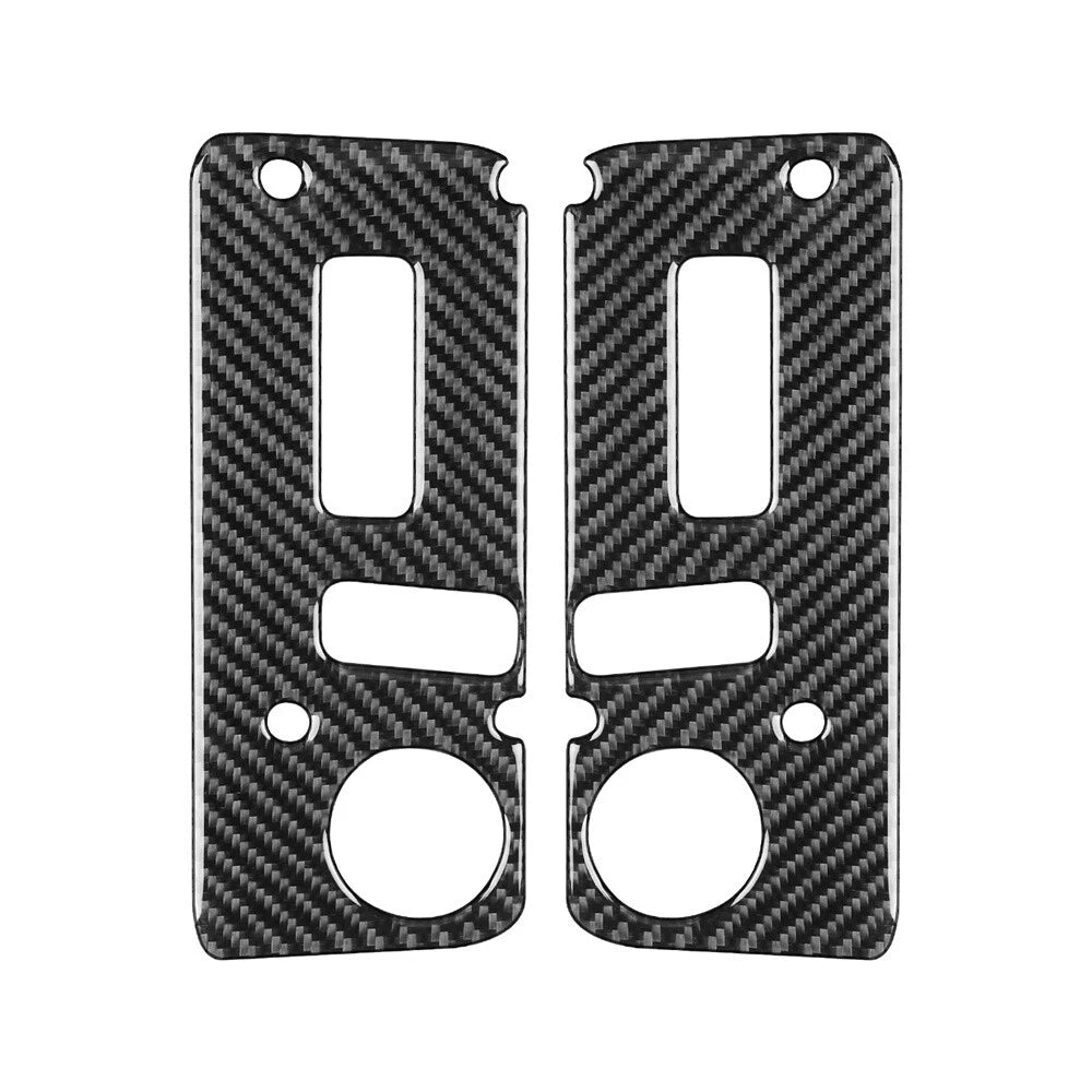 Carbon Fiber Seat Control Adjustment Button Cover for Hummer H2 (2003–2007)