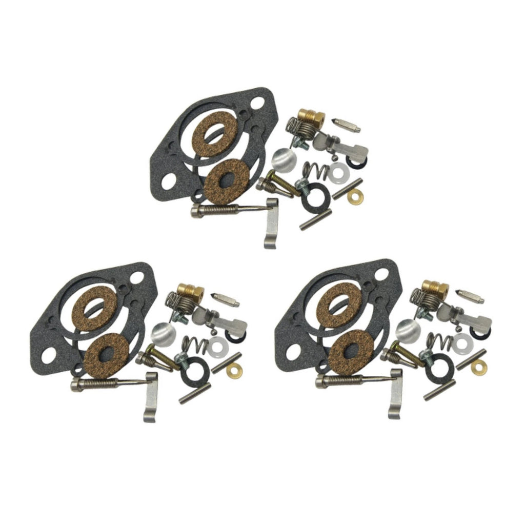 3X Carburetor Repair Kit for Mercury 65-150 Inlines (1965–1975) 1395-5109-1
