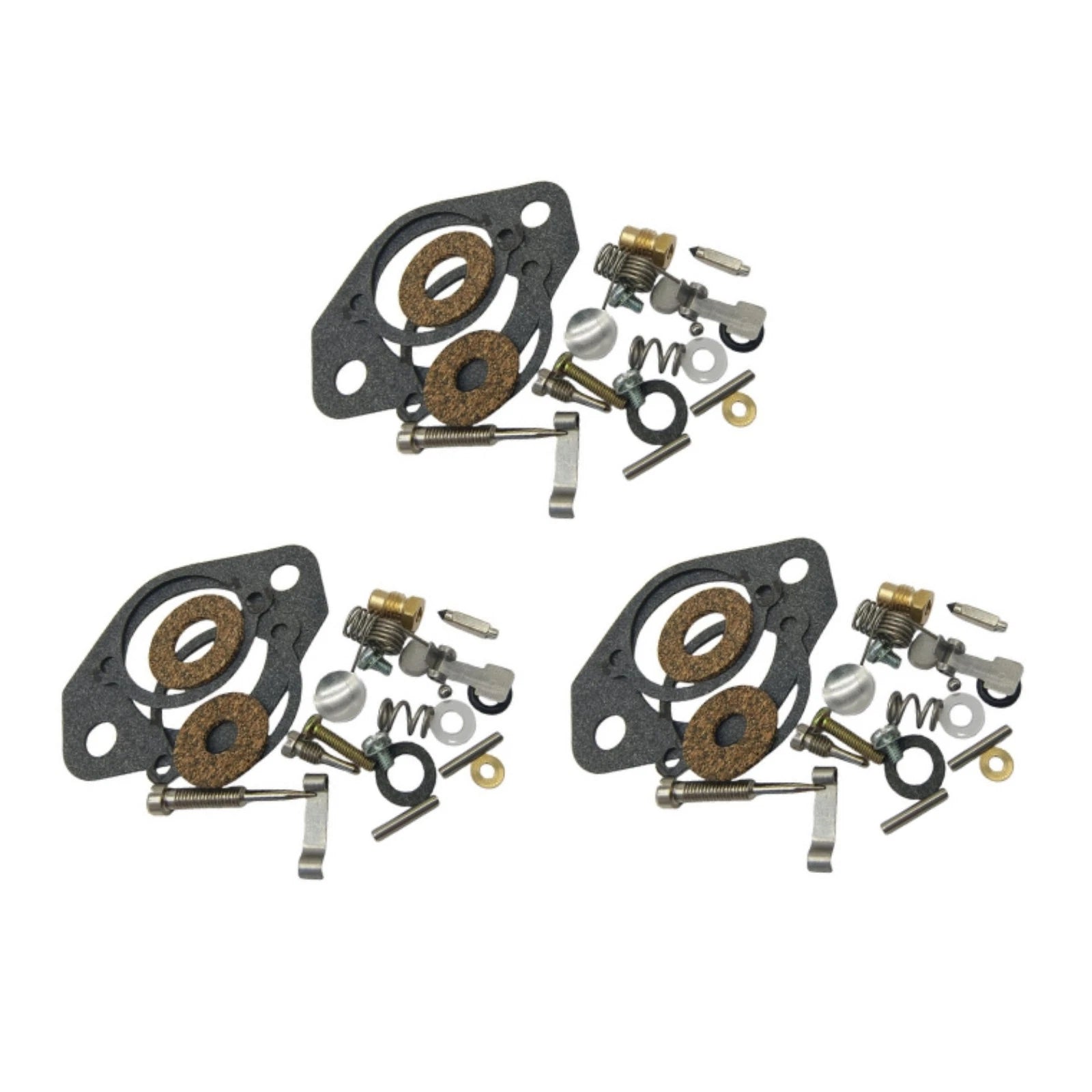 3X Carburetor Repair Kit for Mercury 65-150 Inlines (1965–1975) 1395-5109-1