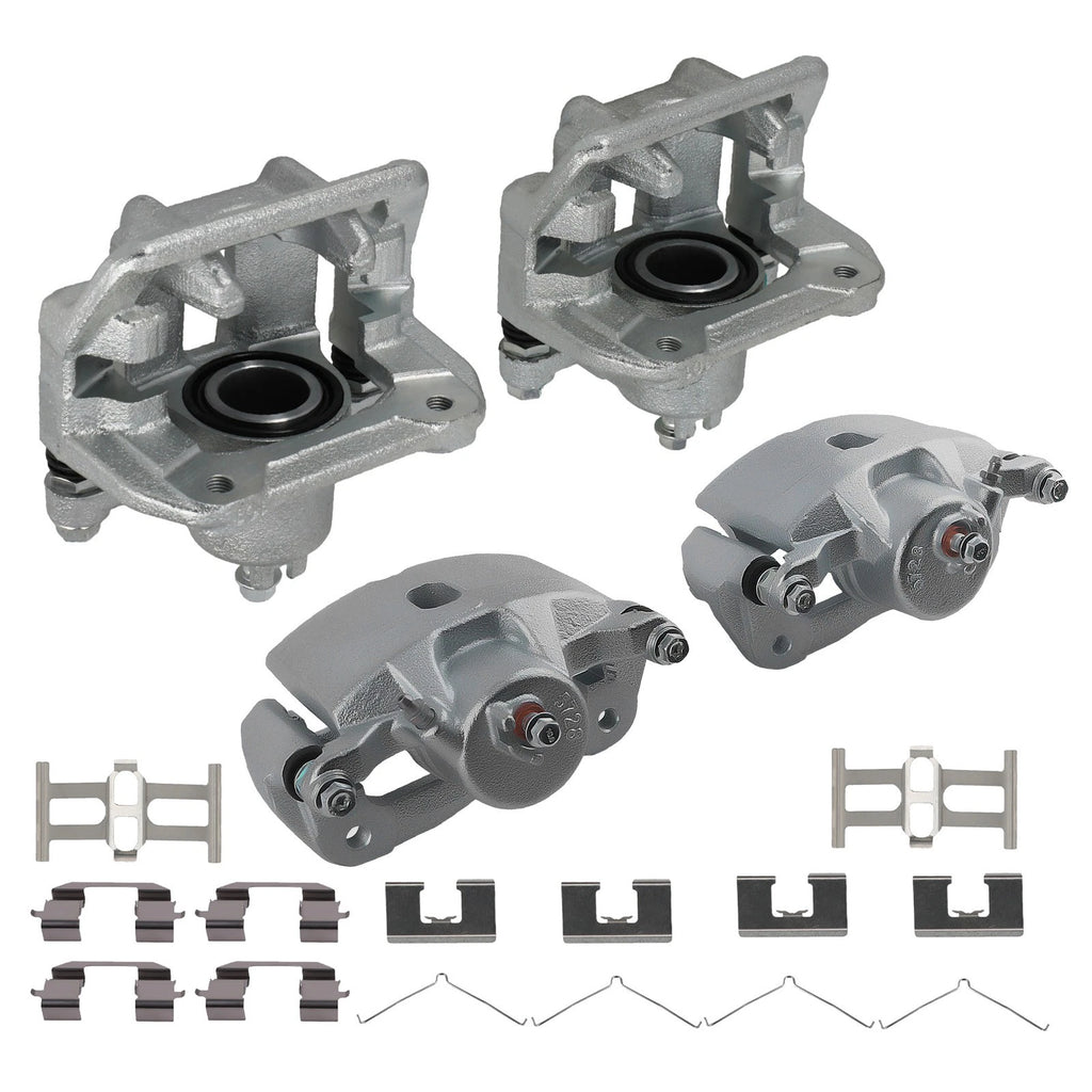 Disc Brake Caliper Full Set for Honda Element (2003–2011) Front + Rear